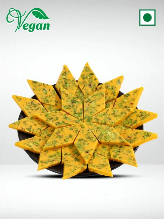 Kesar Kaju Katli - 1